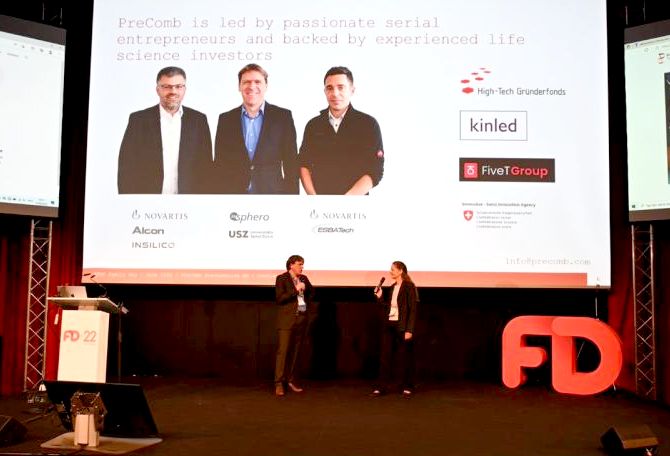 Jens Kelm presented the 3DTwin technology at the HTGF Family day #FD22