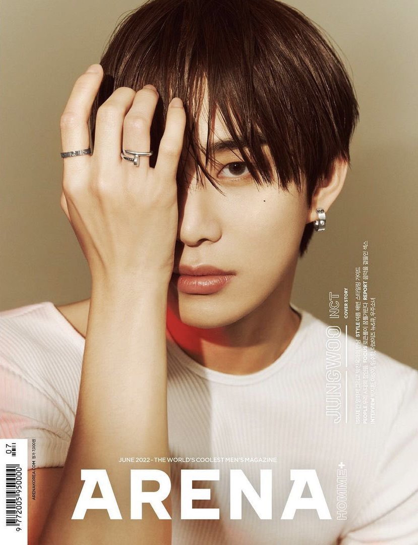 #jungwoo for arena homme