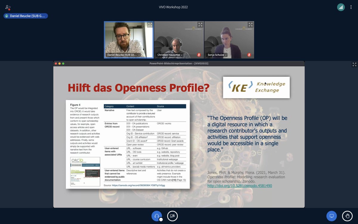 gabioshka's tweet photo. 💡Die Ergebnisse des #OpennessProfile Projekts (@knowexchange) bieten interessante Anhaltspunkte, um über Profile für Forschende nachzudenken
@dbeucke
#vivoDE22
https://t.co/46yPPJkX2u
https://t.co/LmPdyJOXKF https://t.co/eoR1Mdh5Sn