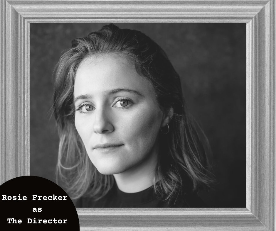 Meet the team: Rosie Frecker. 
Rosie has worked across the UK for the past eight years. Credits include working with Almeida Projects and assisting on A Christmas Carol with the London Touring Players.
She'll be kicking off the Camden rehearsals as our director in style!🥃
