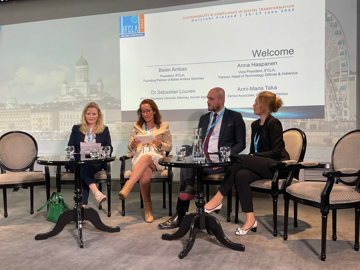 IFCLA Conference 2022 is finally here in sunny Helsinki!

It was an honor to open the conference together with <a href="/AnnaHaapanen/">Anna Haapanen</a> <a href="/mblarribas/">Belen Arribas Sanchez</a> and @SebastianLouven #IFCLAHelsinki2022