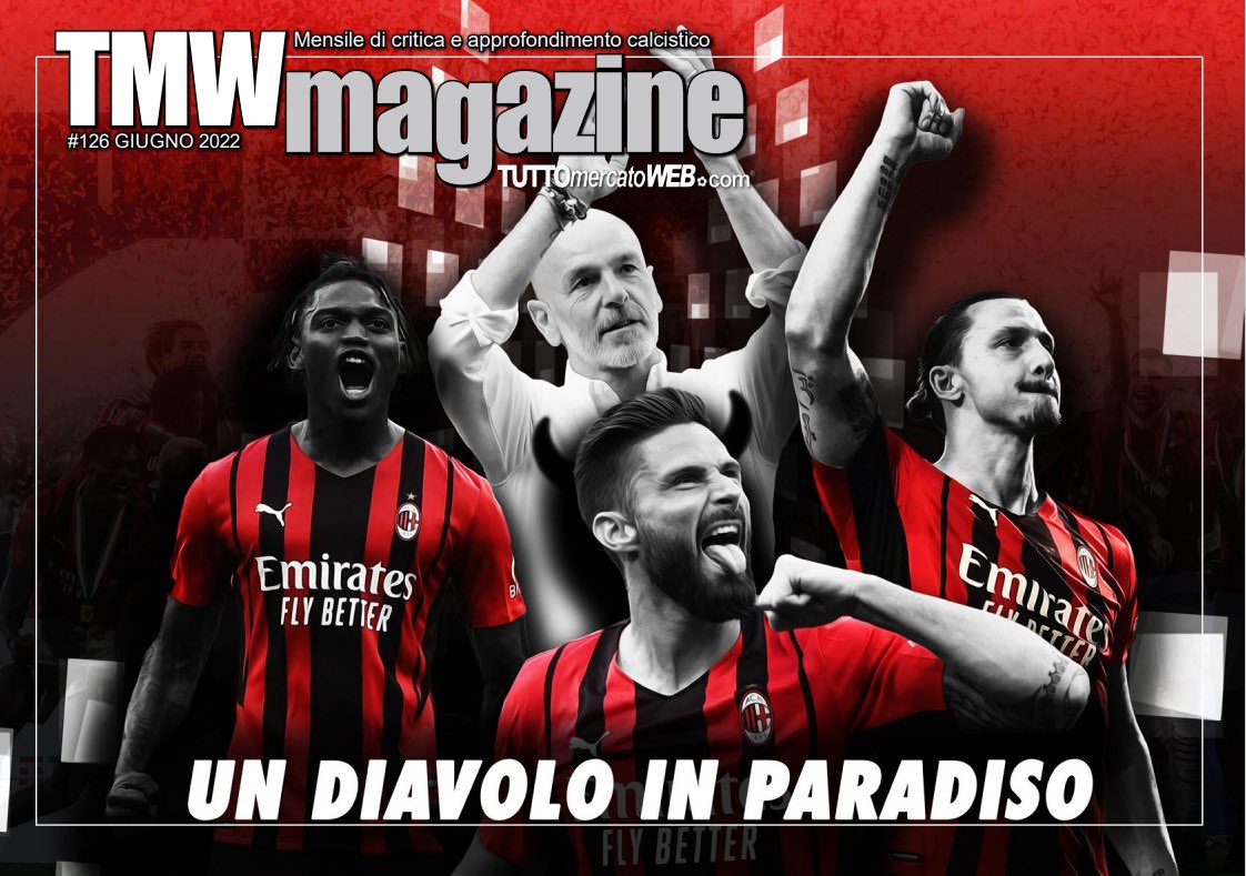 TMWMagazine (@tmwmagazinepage) on Twitter photo Il #Milan torna sul tetto della <a href="/SerieA/">Lega Serie A</a>. La #Roma conquista la prima @europacnfleague e il nostro Carlo Ancelotti vince (di nuovo) la <a href="/ChampionsLeague/">UEFA Champions League</a>. Tutto questo e molto altro sul nuovo numero del #TmwMagazine! tmwmagazine.com Il #Milan torna sul tetto della <a href="/SerieA/">Lega Serie A</a>. La #Roma conquista la prima @europacnfleague e il nostro Carlo Ancelotti vince (di nuovo) la <a href="/ChampionsLeague/">UEFA Champions League</a>. Tutto questo e molto altro sul nuovo numero del #TmwMagazine! tmwmagazine.com