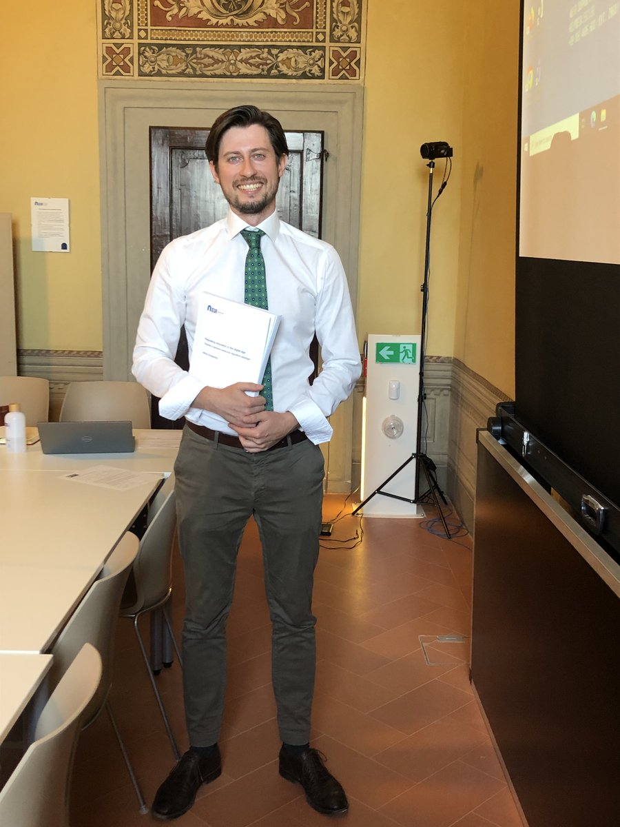 The Law Department welcomes a new Dottore into its family! Congratulations to Nikita Divissenko for successfully defending his PhD thesis "Regulating innovation in the digital age: Towards a demand-conscious regulatory paradigm"!