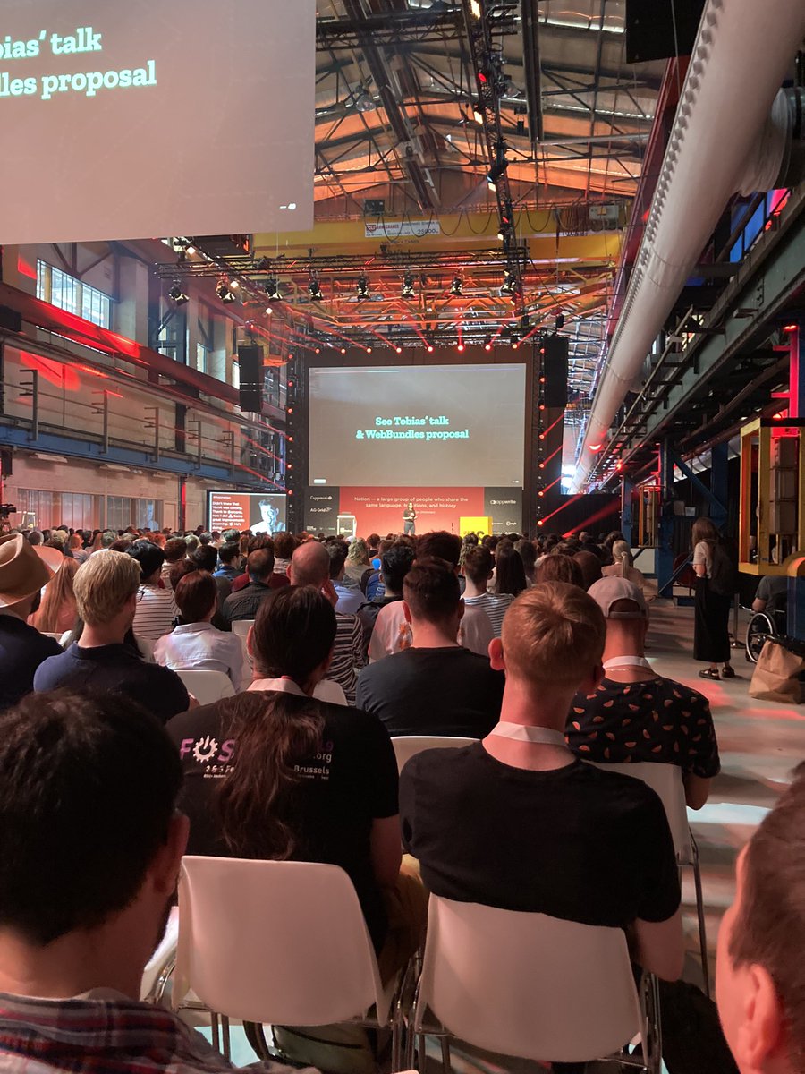 Really interesting talk from <a href="/codehag/">yulia</a> at #JSNation on js modules