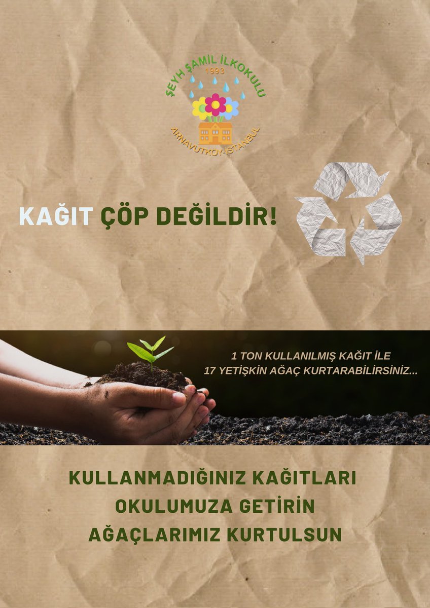 "Kağıt Çöp Değildir"