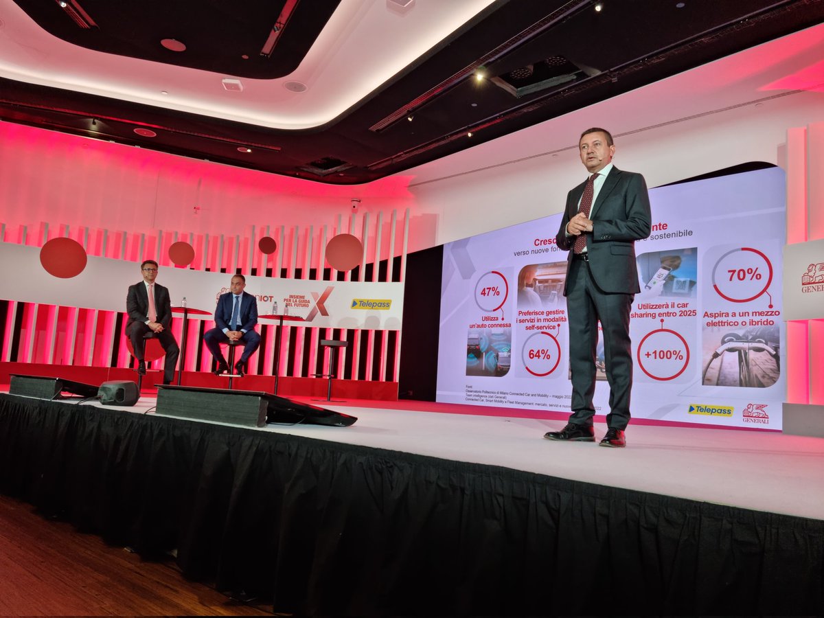 Oggi #16giugno viene annunciata una grande partnership tra #GeneraliJeniot e <a href="/telepass/">Telepass</a>, una collaborazione che va nella direzione di soddisfare una esigenza di mobilità connessa e sostenibile

<a href="/GeneraliItalia/">GENERALI ITALIA</a> #adv
#GuidaNelFuturo