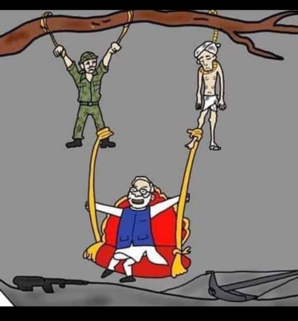 - Farmers are hurt by #FarmLaws 
- Merchants are hurt by #GST 
- Common man are hurt by #Demonetisation 

Now, trying to destroy unemployed students with #Agniveer 

#अग्निवीर #AgnipathRecruitmentScheme