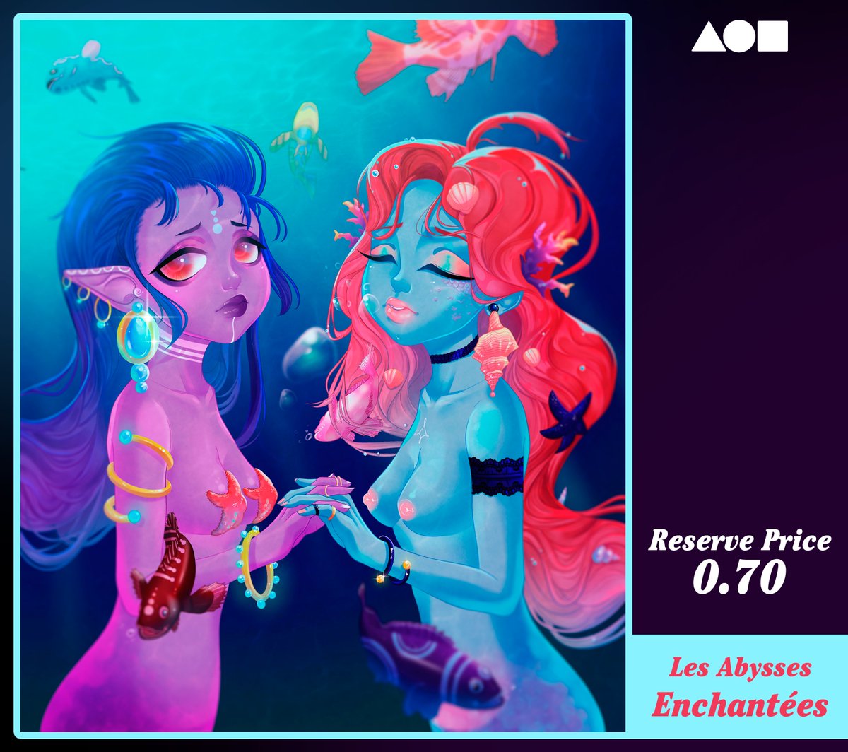 💧NEW <a href="/foundation/">Foundation 🌐</a> artwork💧

🐠𝑳𝒆𝒔 𝑨𝒃𝒚𝒔𝒔𝒆𝒔 𝑬𝒏𝒄𝒉𝒂𝒏𝒕𝒆́𝒆𝒔 
🧜‍♀️Reserve Price : 0.7 ETH

⇊ 𝘓𝘪𝘯𝘬 𝘪𝘯 𝘵𝘩𝘦 𝘤𝘰𝘮𝘮𝘦𝘯𝘵𝘴