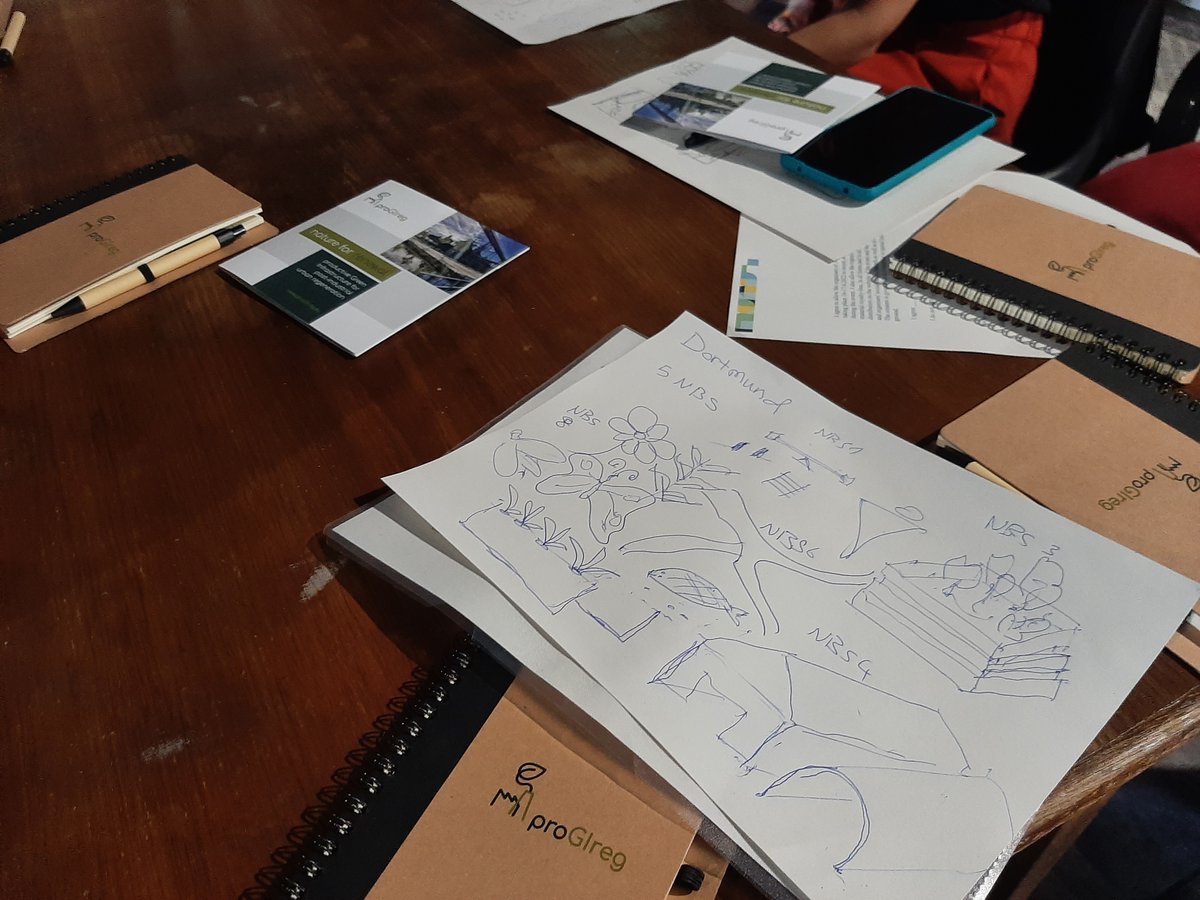 #proGIreg cities #ClujNapoca 🇷🇴 #Dortmund 🇩🇪 #Zagreb #Piraeus 🇬🇷 gather in #Turin 🇮🇹 to envision how great cities can be when #naturebasedsolutions are used as building blocks 🧩

#Alba 🇮🇹 #Mannheim 🇩🇪 #Barcelona #Larissa 🇬🇷 #Lisbon 🇵🇹 joined to exchange knowledge💚