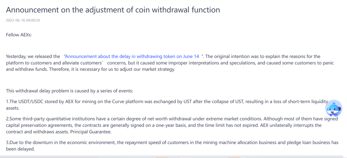 TPT_DAO's tweet photo. !!! AEX Can’t Withdraw !!！

Remind again, crypto wallet is the best choice for storing assets.

TP wallet @TokenPocket_TP

 is the best choice in the wallets.

Secure your assets, please download TP wallet.

https://t.co/oF3dxtFyC4 https://t.co/CmqFdrB53P