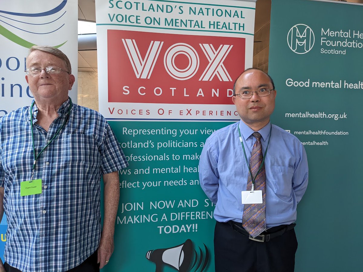 VOXSCOTLAND's tweet photo. We had a great time at last night's parliamentary reception as part of Scotlandās Mental Health Partnership!
VOX Scotland supports the Partnership's call for a Scotland where good mental health and wellbeing is enjoyed by allā¤ļø
#PromotePreventProvide #The3Ps https://t.co/7E5Y7EFvSe