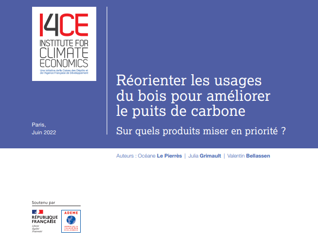 #I4CEtude📊

Réorienter les usages du #bois pour améliorer le puits de carbone: sur quels produits miser en priorité?

▶️Amélioration du bois d'œuvre: prometteur à moyen terme
▶️Panneaux et isolants: prometteurs à court terme
▶️Les rendre + compétitifs

👉i4ce.org/download/reori…