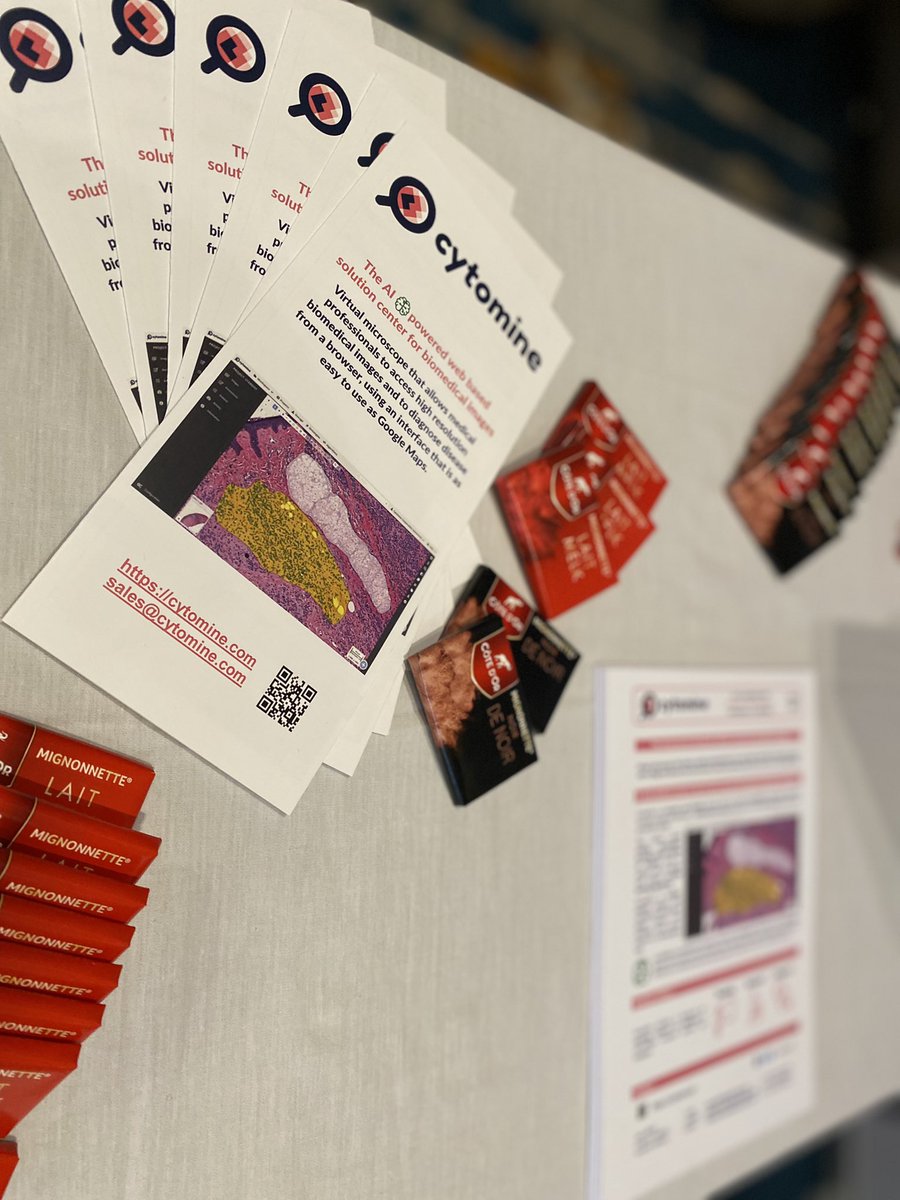 cytomine's tweet image. @cytomine Cytomine  is in Berlin, #ecdp2022, let’s talk about #digitalpathology #AI
Booth #17