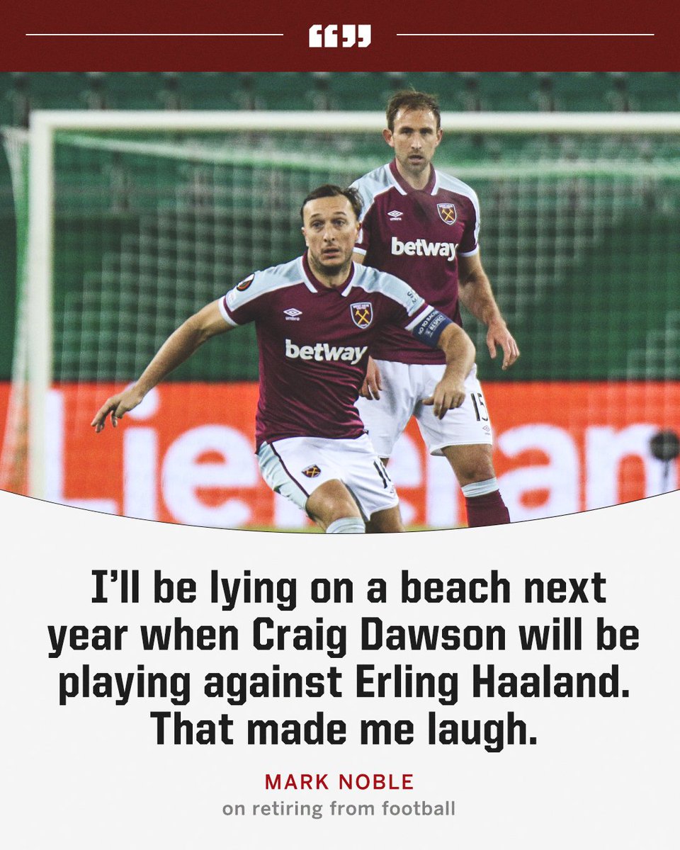 ESPNUK's tweet photo. Mark Noble is going to enjoy West Ham vs. Man City on the opening day of the season 😂 https://t.co/OpTtBtGbOj