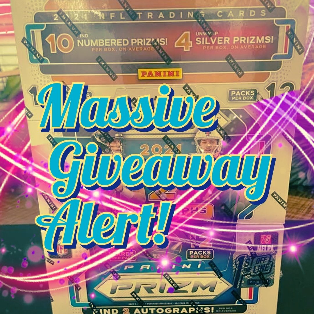 Infinite's End Collector's Shop (@inphinitsend) on Twitter photo That's right! We are doing ANOTHER #Giveaway of this Panini NFL Prizm Box! We're nuts we know!
Follow the following steps!
🔹️Follow us <a href="/InfinitesEnd/">Infinite's End</a>
🔹️Like/Retweet this post!
🔹️Tag some friends for extra entries!
Giveaway ends JULY 4TH!!! That's right! We are doing ANOTHER #Giveaway of this Panini NFL Prizm Box! We're nuts we know!
Follow the following steps!
🔹️Follow us <a href="/InfinitesEnd/">Infinite's End</a>
🔹️Like/Retweet this post!
🔹️Tag some friends for extra entries!
Giveaway ends JULY 4TH!!!