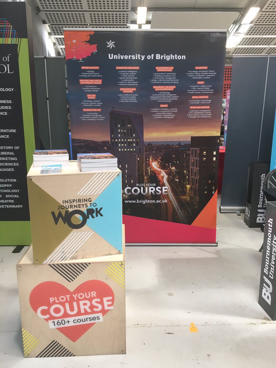 We are all set up at #norfolkshowgroundarena and can’t wait to meet everyone at @ucas_online Norfolk. Come say hi! #UCASNorfolk