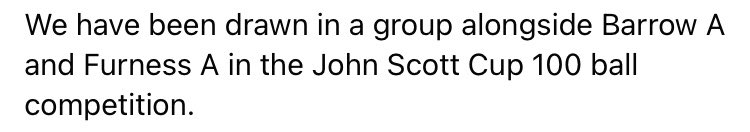 Vickerstown CC tweet media