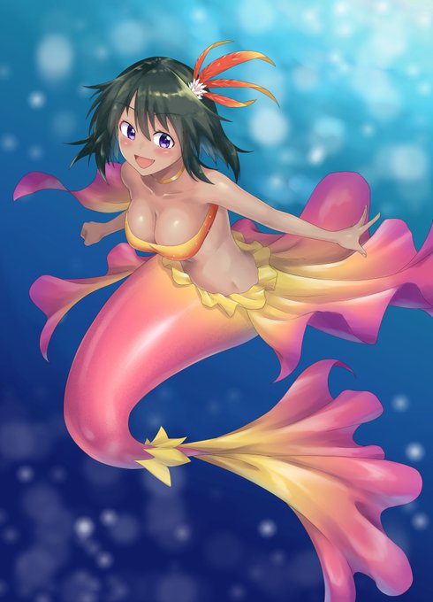 もう一枚アイマス人魚化絵をSkebで描かせてもらってましたね!

https://t.co/2tzRPfYpo4 