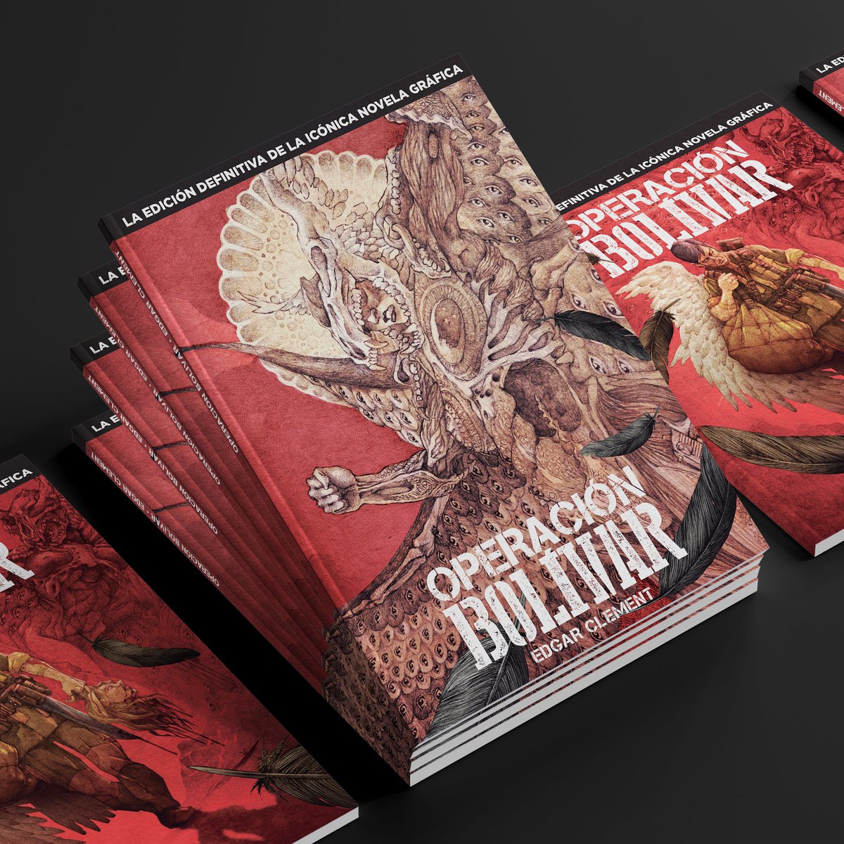 edgar_clement's tweet photo. Libros de Operación Bolivar edición Pura Pinche Fortaleza y Animal Gráfico. Hay 2 portadas variantes también en pasta blanda que es más económica. Va con sketch y firma.
Búscalos en la tiendita online; https://t.co/GG8QqgDktY
#EdgarClement #OperacionBolivar #NovelaGrafica https://t.co/UQE9Y0jHQ8