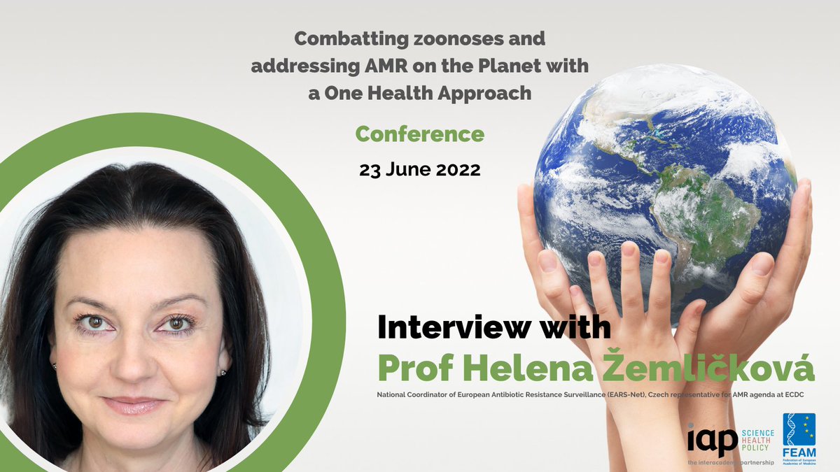 FedEuroAcadMed's tweet photo. 🗣️"Managers want easy solutions, but in AMR you cannot offer easy solutions and targets."
Read the interview with Professor Helena Žemličková (@szupraha) on tackling #AMR: https://t.co/89pe6tUH4c
#allforOneHealth🌍 https://t.co/Igj4sBgiIV