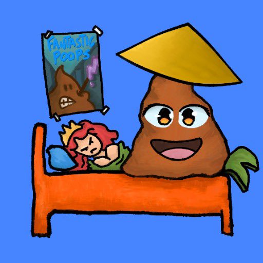 PoopOnTheBedNFT's tweet photo. Good ✨poopy✨ Morning to everyone who took a ✨morning dump✨ 💩, have a wonderfully ✨poopy✨ day ahead! https://t.co/1m8iqHnQ7g