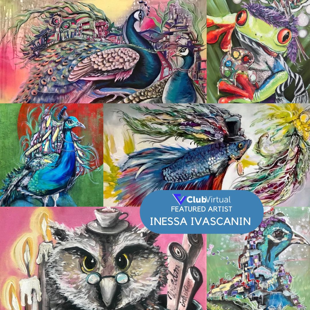 clubvirtual_io's tweet photo. Another one 👏🏼 welcome Inessa Ivascanin #australianartist #inessatreasures #NFTCommunity #NFTs https://t.co/iDqPn5r2qW