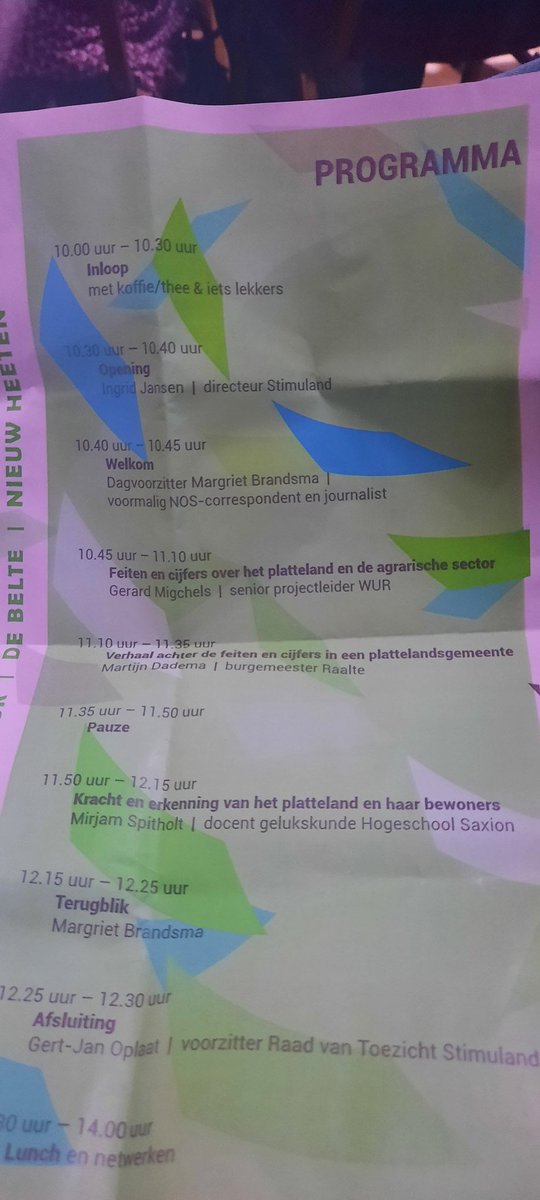 GerlantZ's tweet photo. Bijeenkomst 25 jaar @Stimuland_nl in #DeBelte #NieuwHeeten met een interessant programma.
@IngridJansen4 heet iedereen welkom. https://t.co/WHj0wh247X