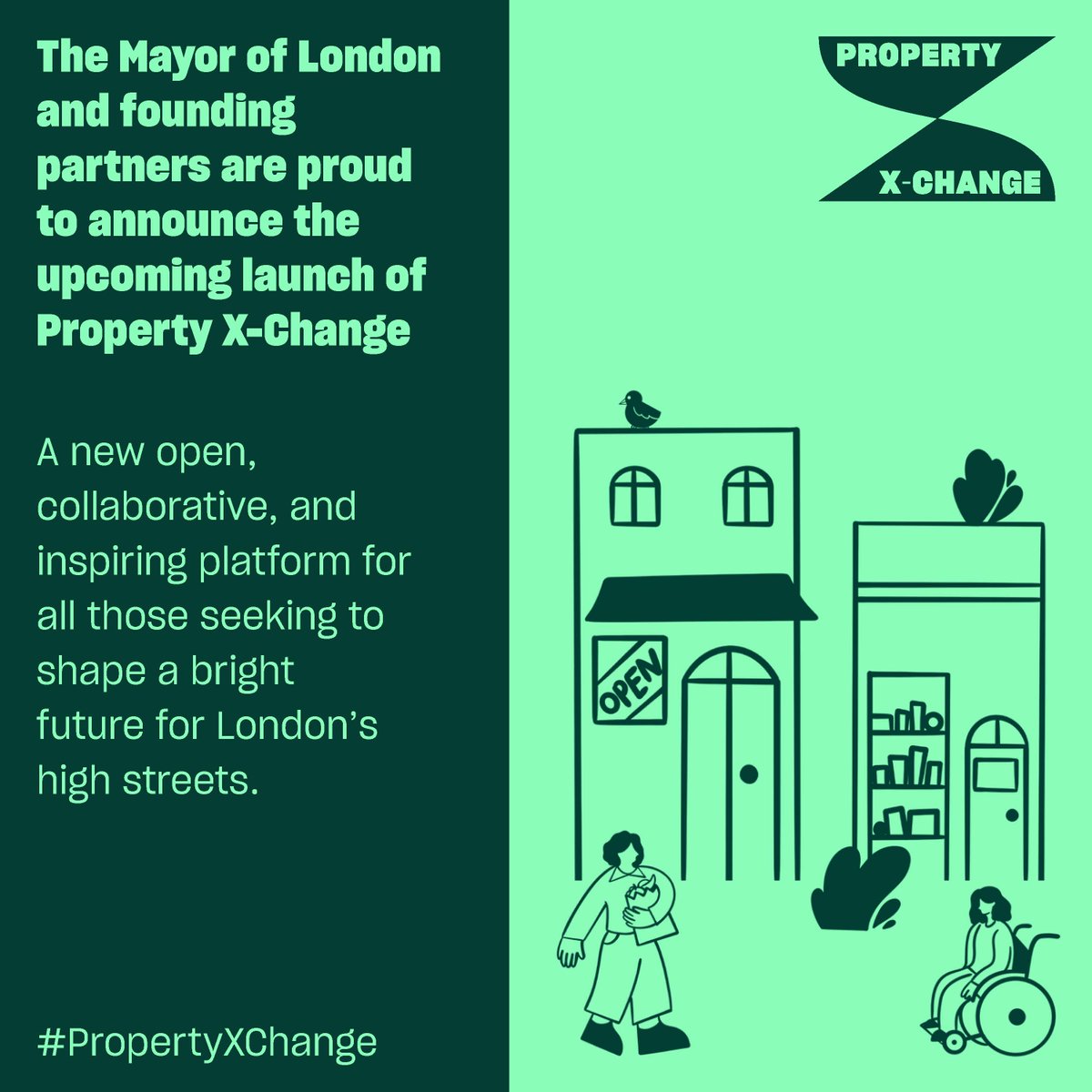 We are proud to announce that Property X-Change will be launching in just one month! 🎉
#PropertyXChange #HighStreetsForAll #ComingSoon
Follow us on Twitter &amp; join the LinkedIn Group now
👇
linkedin.com/groups/1267568…