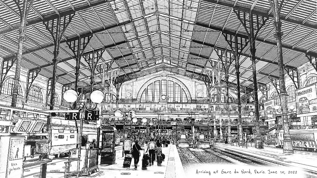 Alex_Verbeek's tweet photo. ☕️
Arriving in Paris:
Read the post here ➡️ https://t.co/NspV02EczM
#alexnote #travel #Paris #the107DaysTrip #trains #architecture https://t.co/GzBwo7H6bM