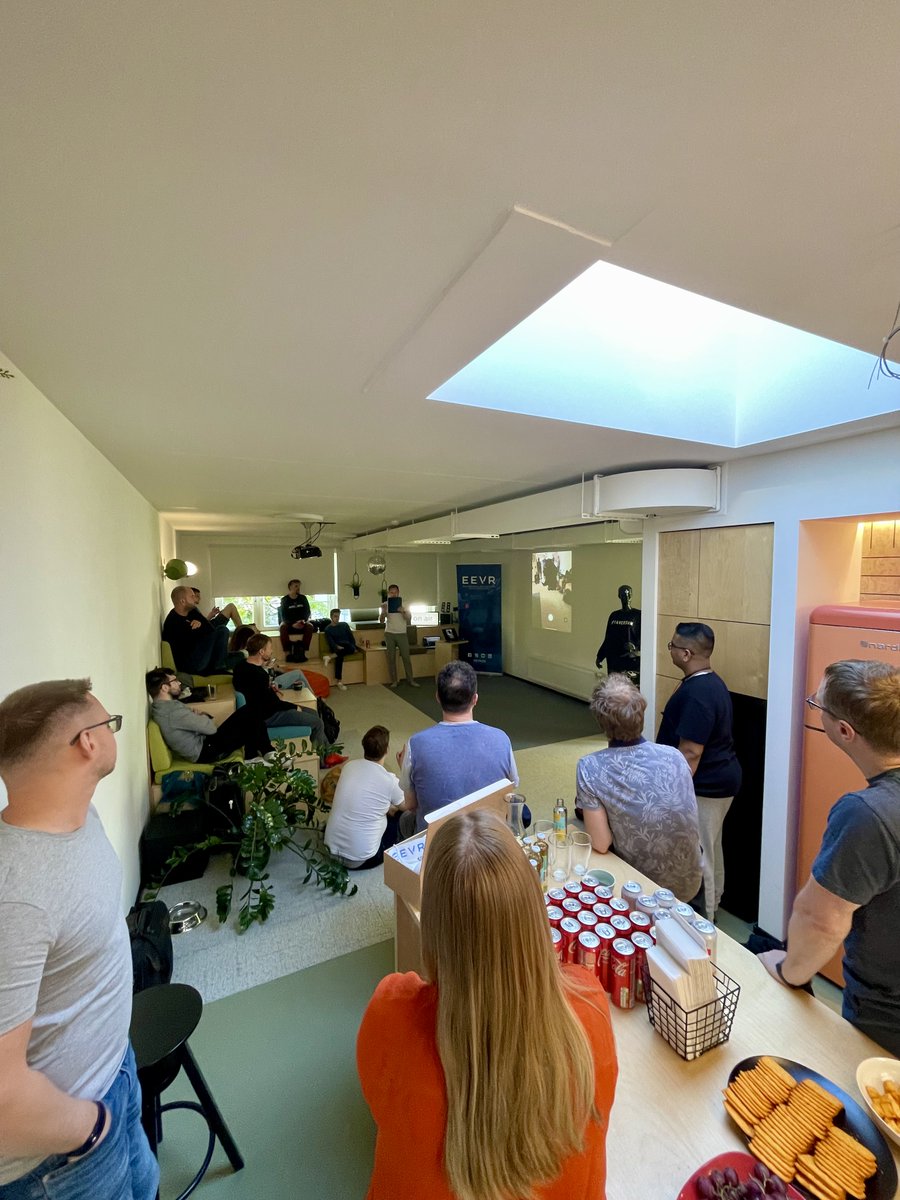 Mobi Lab (@labmobi) on Twitter photo Yesterday, we were hosting an <a href="/EstonianX/">EstonianXR</a> community meetup for #augmentedreality enthusiasts.
Among other speakers, Allan shared his experience developing Reality Maker and demoed the outcome.
Thank you for organising <a href="/EstonianX/">EstonianXR</a> and thank you, everyone, for coming! Yesterday, we were hosting an <a href="/EstonianX/">EstonianXR</a> community meetup for #augmentedreality enthusiasts.
Among other speakers, Allan shared his experience developing Reality Maker and demoed the outcome.
Thank you for organising <a href="/EstonianX/">EstonianXR</a> and thank you, everyone, for coming!