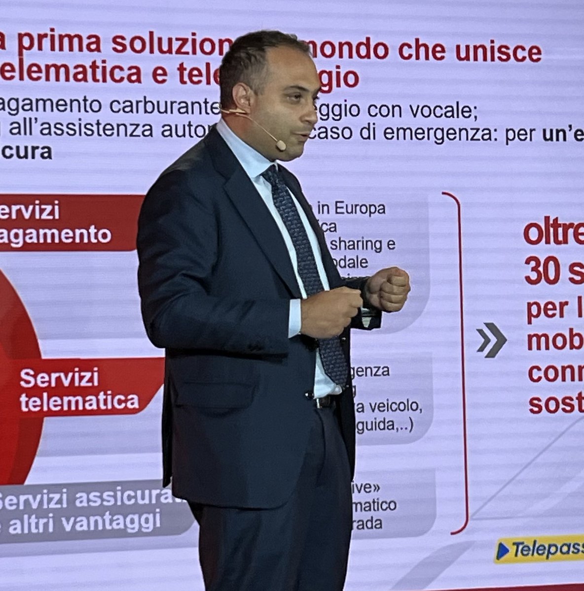 Gabriele Benedetto, amministratore delegato <a href="/telepass/">Telepass</a>: "NEXT è la porta di accesso ad un mondo di servizi. Siamo di fronte ad una grande creazione". #GuidaNelFuturo <a href="/GeneraliItalia/">GENERALI ITALIA</a> #GeneraliJeniot #adv