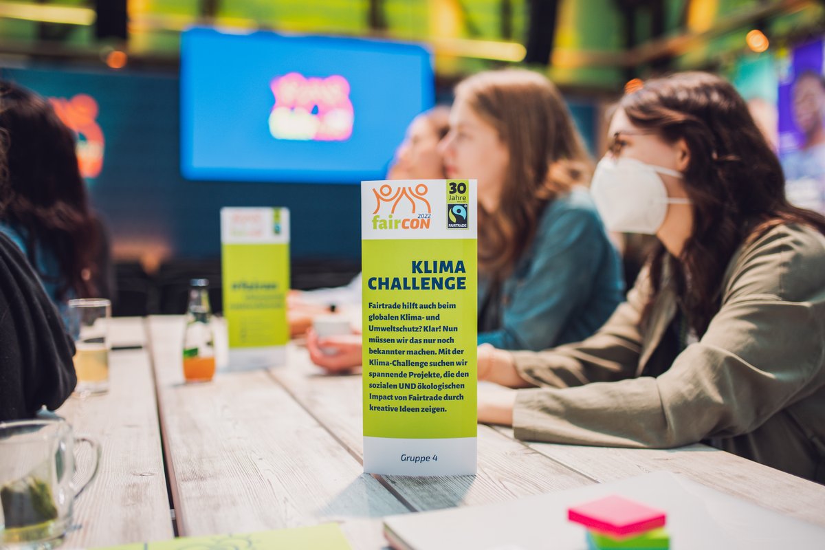 anja_kes's tweet photo. Wow, what a day! 🤩 I spent last Friday at the #faircon, where around 100 young people (incl. us #Fairactivists) thought about the future of fair trade and developed ideas in groups. My group even made it to the finals! So grateful for this opportunity @Fairtrade_DE ! https://t.co/EluP1w4FIs
