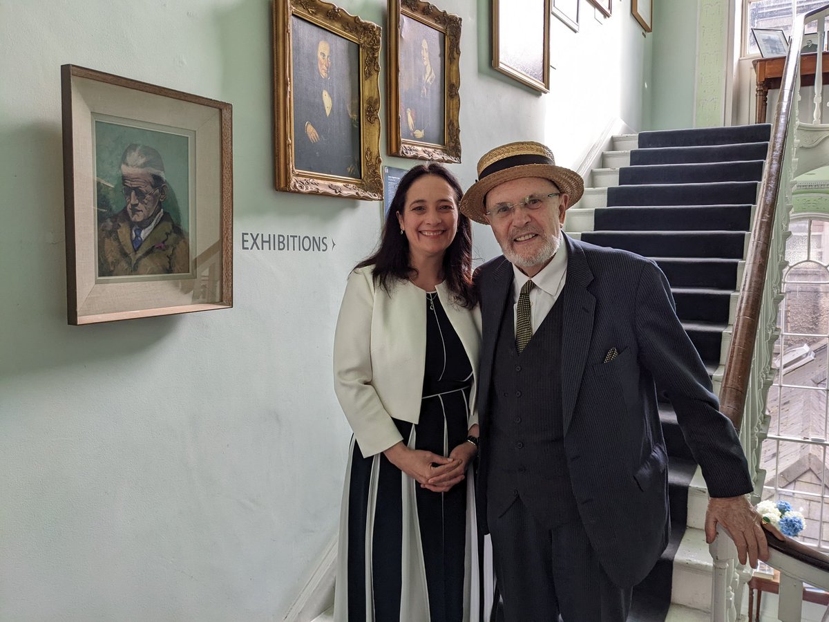Catherine Martin (@cathmartingreen) on Twitter photo It's 100 years this year since the publication of the masterpiece #Ulysses
I was privileged to mark #Bloomsday2022 with a special feast <a href="/JamesJoyceCentr/">The James Joyce Centre</a>
There are over 100 <a href="/bloomsdayfest/">Bloomsday Festival</a> events planned + the centre is open as a museum all year round 💚
#Ulysses100 It's 100 years this year since the publication of the masterpiece #Ulysses
I was privileged to mark #Bloomsday2022 with a special feast <a href="/JamesJoyceCentr/">The James Joyce Centre</a>
There are over 100 <a href="/bloomsdayfest/">Bloomsday Festival</a> events planned + the centre is open as a museum all year round 💚
#Ulysses100
