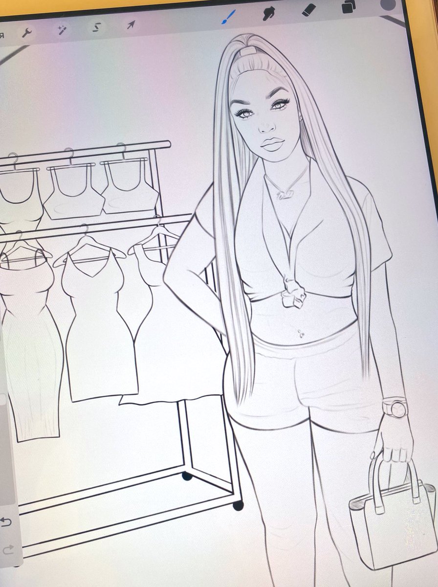 nikki_arty's tweet photo. Hi, fam❣️
I disappeared for a while, I continue to draw. 
logo sketch😌
#logo #fam #artist #sketch #art #portrait https://t.co/xNytf9Dmvy