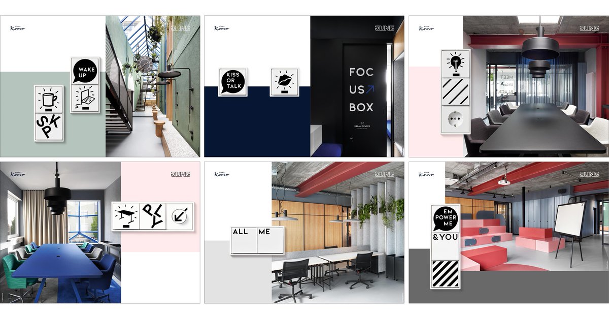 baulinks_de's tweet image. JUNG Unique - Schalterdesign individuell gestalten ➥ bau.st/w87sw (siehe auch: #Lichtschalter #Schalterprogramm @Albrecht_JUNG)