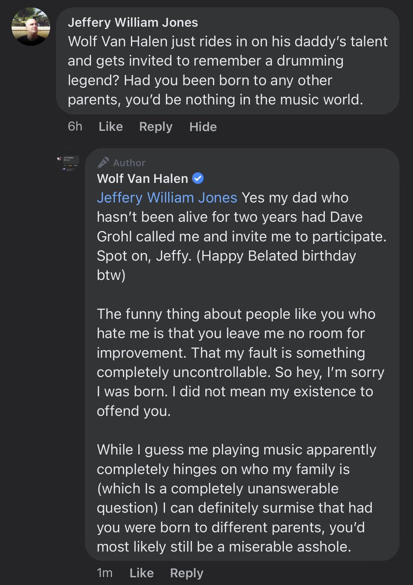 Wolf Van Halen tweet media