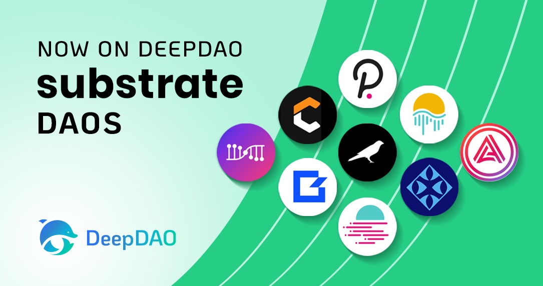 DeepDAO_io's tweet photo. 1.9 Million token holders, over $430M in Treasuries, 8 Organizations:
 
DeepDAO welcomes the @Polkadot &amp; @kusamanetwork  ecosystem🥁
 
@Web3foundation 🫂
 
Announcement link: https://t.co/xtZI0biThN https://t.co/LOEovqjObx