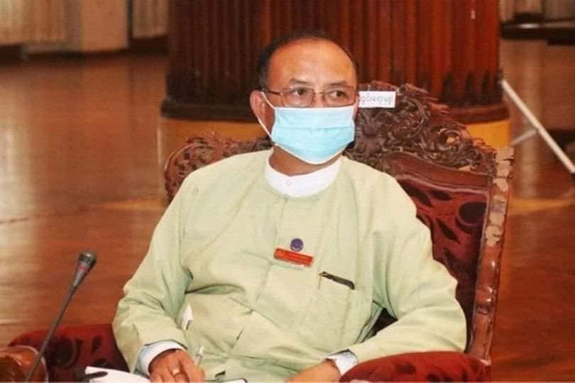 IrrawaddyNews's tweet photo. Myanmar’s regime announced on Thursday that it has charged three junta-appointed officials with taking bribes: Yangon Region Chief Minister U Hla Soe, Commerce Minister U Aung Than Oo and U Soe Soe Zaw. 

#WhatsHappeningInMyanmar https://t.co/cMnWp4pGcv