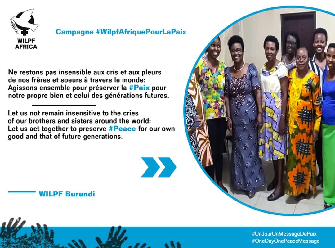 WILPF Burundi tweet media