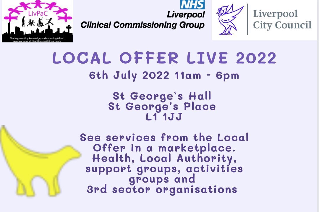 Come visit us at this event on 6th July to find out more information about what we do. We have activities running 7 days a week so, come along and find out. 

<a href="/LivPaCL8/">LivPaC</a> <a href="/palmerstonsch/">Palmerston School</a> @ADHDFoundation  @merseysideya <a href="/RadioCityLeanne/">Leanne Campbell</a> <a href="/liamstarkey84/">The Inclusive Hub</a> <a href="/Choices_MYA/">Choices_MYA</a> <a href="/AbbotsLeaSchool/">Abbot's Lea School</a>