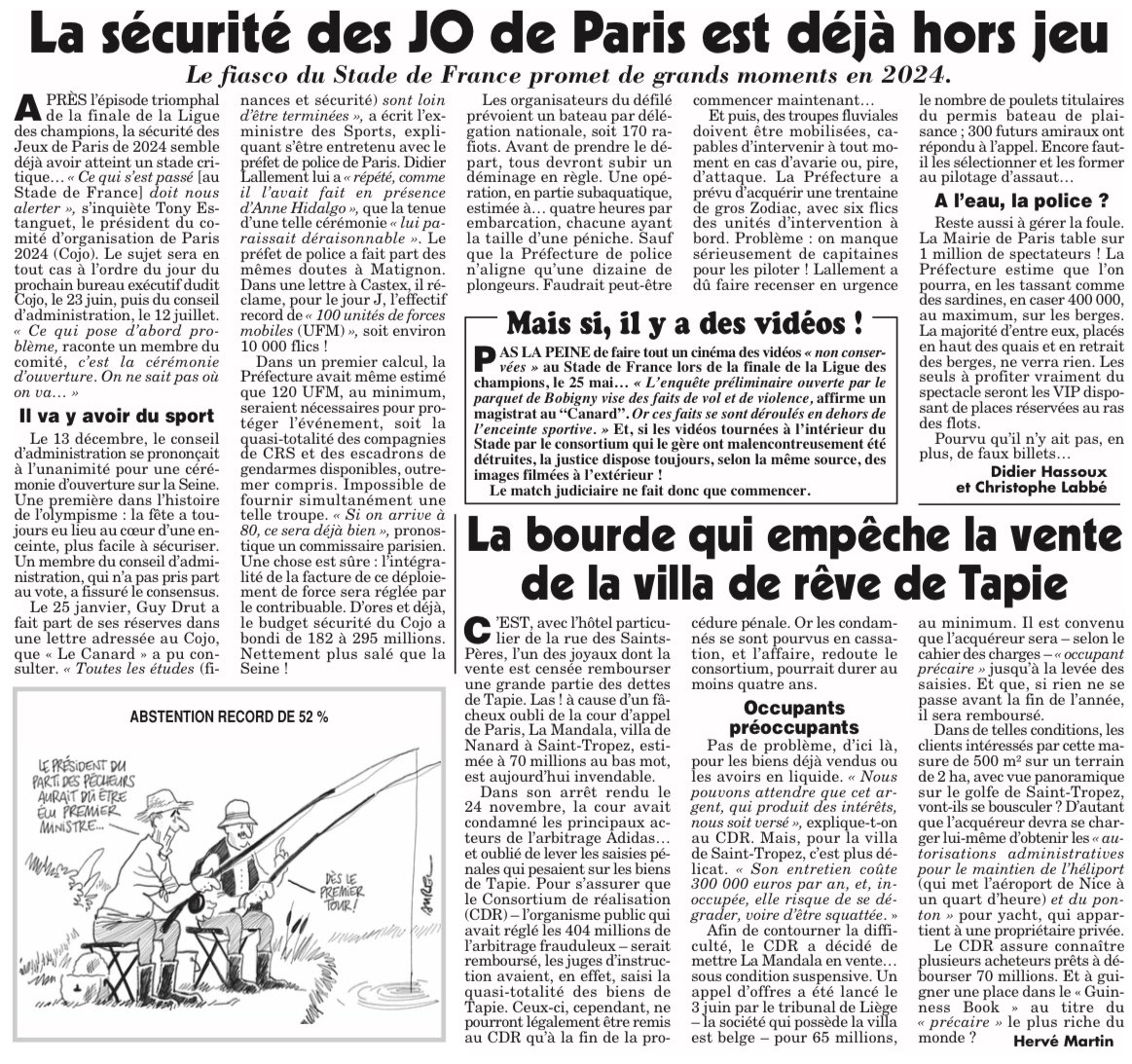 brigitte_kuster's tweet photo. J’avais alerté le ministre de l’Intérieur sur la sécurité des #JeuxOlympiques de Paris ! Dans sa réponse, il n’a pas pris la mesure du défi ! Je veux continuer d’être cette députée libre et indépendante du gouvernement qui lui posera les questions qui dérangent #circo7504 https://t.co/ae9Zmm5421