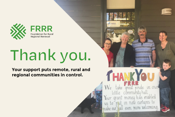 FRRR_Oz's tweet photo. Thanks to the amazing partners that have supported FRRR this financial year. We appreciate your trust in us as an organisation, and our shared belief in the importance of a strong, vibrant rural Australia. 

Read about what your support has enabled. 
https://t.co/DtpasthwsB https://t.co/QHJ2xgRuXg