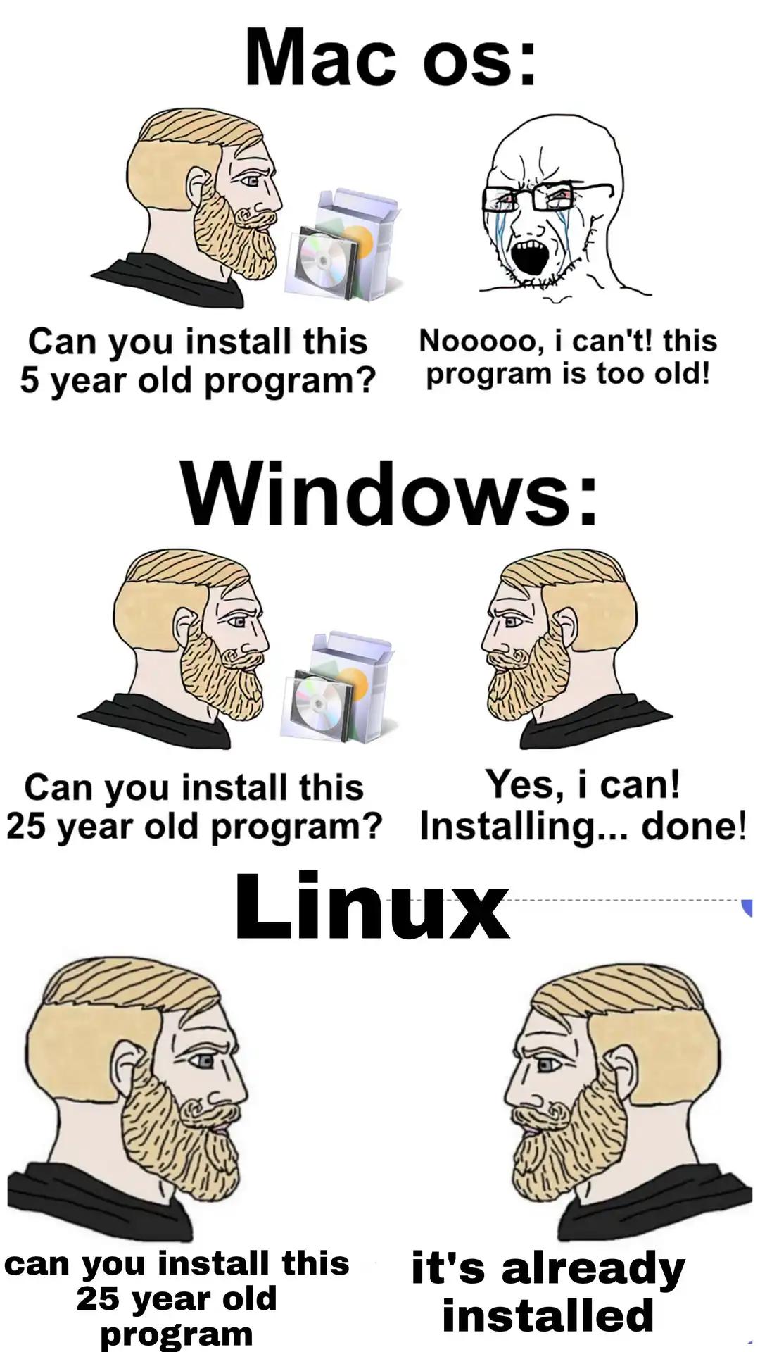 Programmer humor on twitter linux go brrr https t co kqruphjyvh