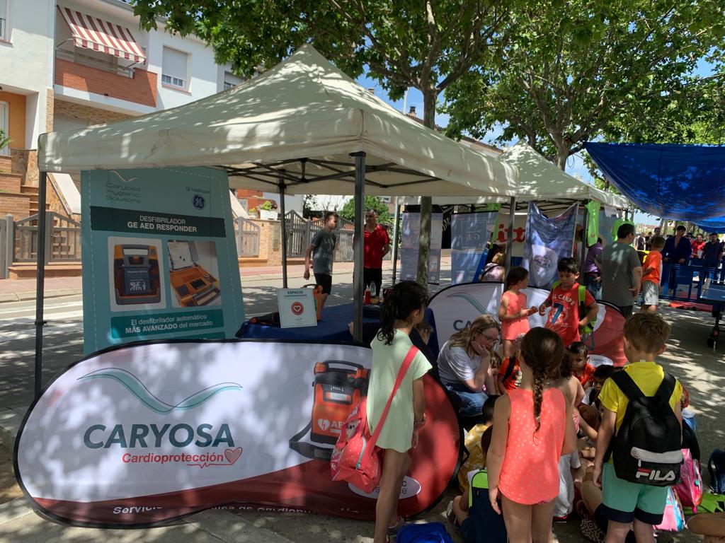 caryosa_group's tweet photo. ✅ En la Fiesta del Deporte celebrada en la ciudad barcelonesa de Santa Perpetua de Mogoda @ajuntamentSPM #CaryosaGroup tuvo la ocasión de impartir formación en #RCP para niños 💓💓
#porunmundocardioprotegido #cardioprotección https://t.co/Md58hepPyF