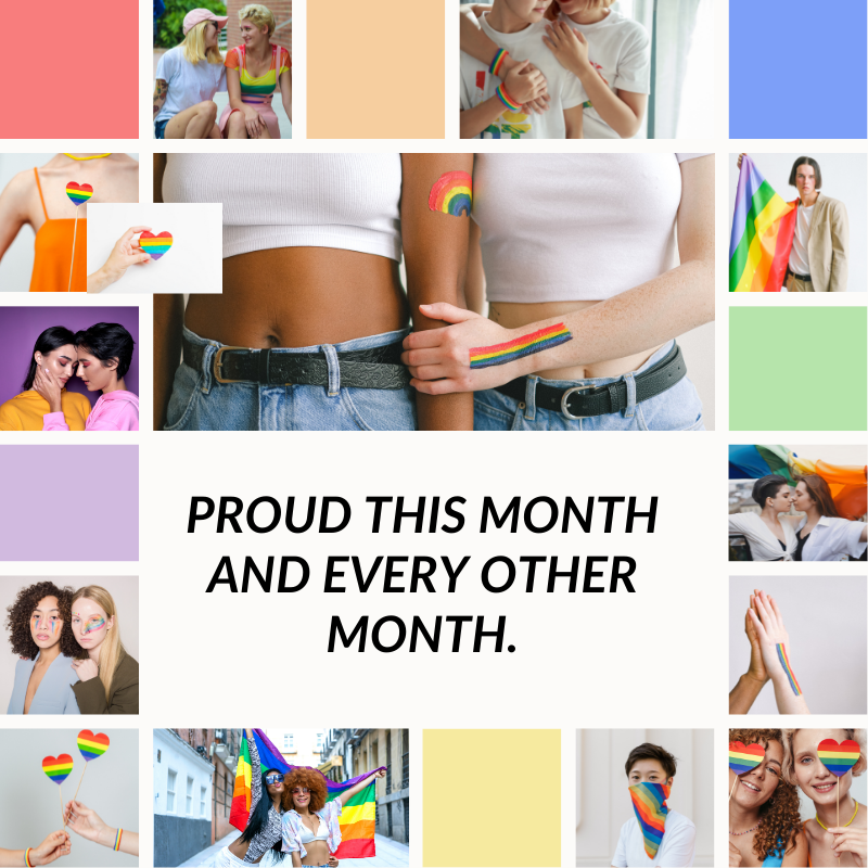 PinkCupidOff's tweet image. Live boldly, invite more love and live life unapologetically. This Pride, let's be loud, proud, and joyful 🏳️‍🌈❤ 🌈