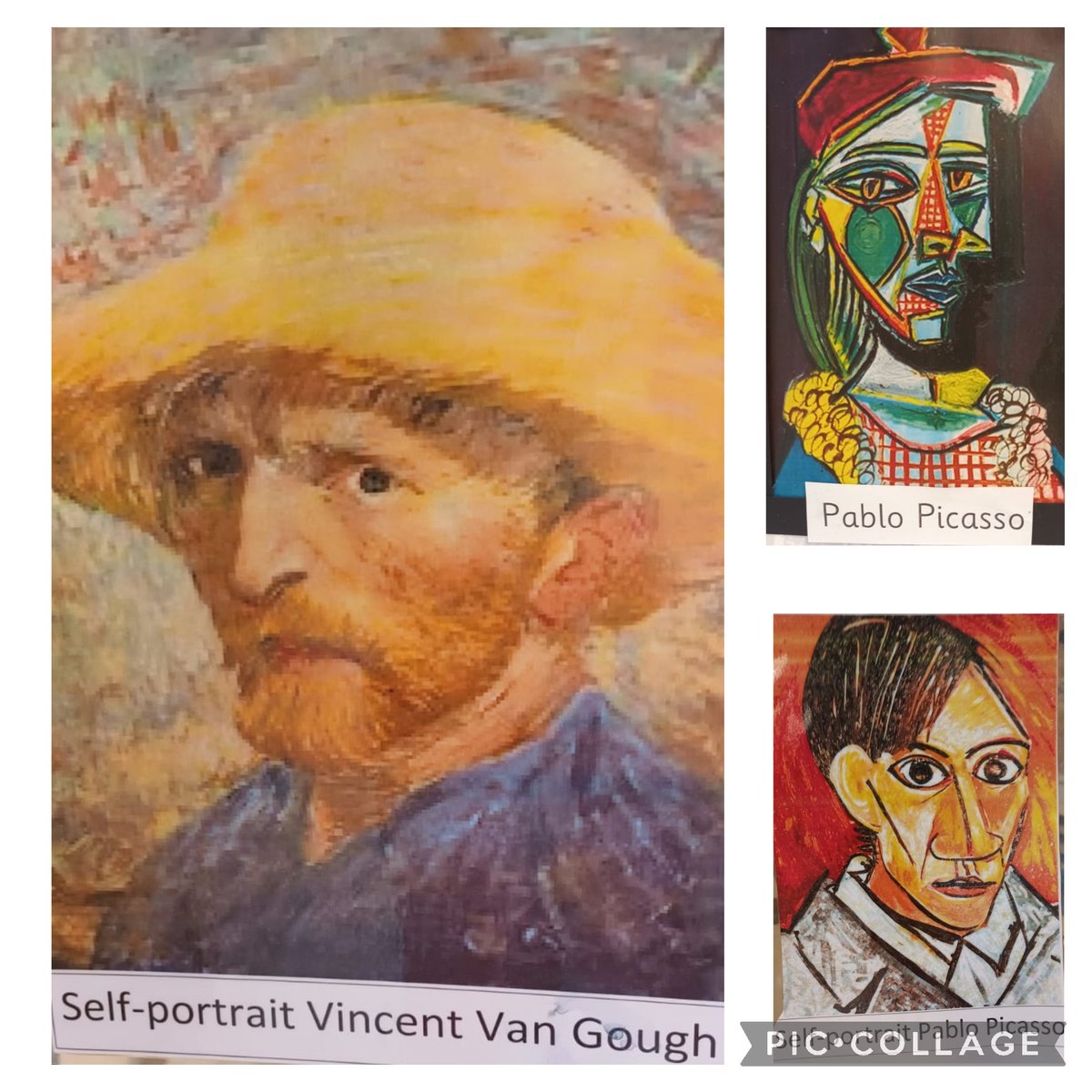 nurserydennyps's tweet photo. We have been exploring portraits by a variety of artists. Children have chosen to either use iPADS to take photos of themselves or use a mirror to help them create their self portrait. They have also been creating portraits using collage materials and clay. @ArtistMomentELC #art https://t.co/FC3Uxn7kL3