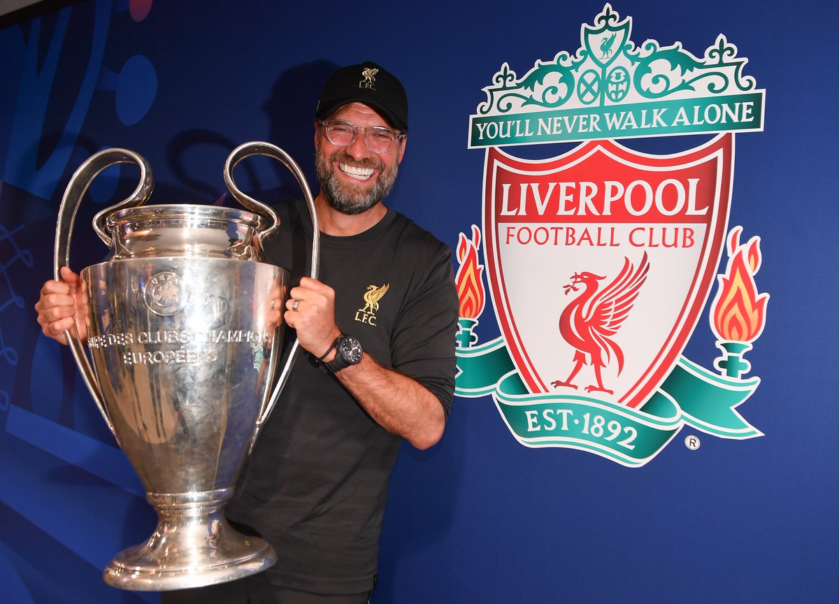 ChampionsLeague's tweet photo. 🎶 I'm so glad...🎶

🔴 Happy birthday, Jürgen Klopp!

#UCL https://t.co/a94qQ5MFMS