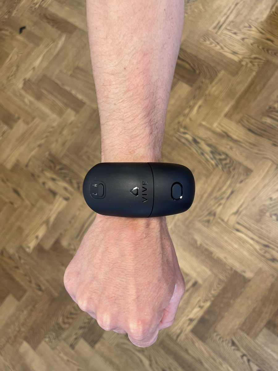 Testing our new hand tracker for VR from <a href="/htcvive/">HTC VIVE</a>! 

This tracker will improve the use of VR by following your motions outside of the headset space. - making users move more freely

#vr #handtracker #htcvive #virtualreality