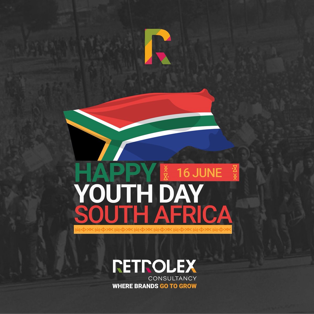 RetrolexC's tweet photo. To the heroes of tomorrow, the energies that will define the future, Retrolex wishes you a Happy National Youth Day 🇿🇦 https://t.co/aiVvmsJlSb