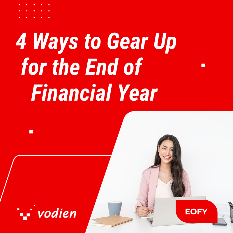 vodien's tweet photo. With the mounting paperwork and compliance rules, EOFY can be a stressful time for your business.

Learn EOFY tips to help you streamline the process here!

#EOFY